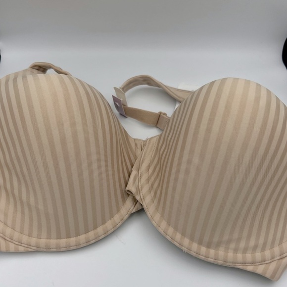 New Playtex Secrets Perfectly Smooth
Underwire Bra Nude Stripe 36D Women's - Picture 11 of 13
